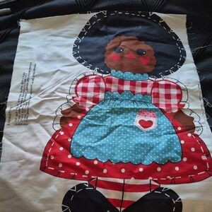 Colorful Rag Doll Fabric Panel